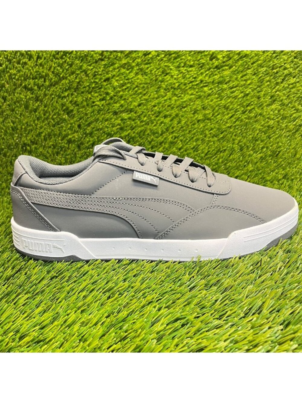 Puma Skate C Buck Mens Size 10.5 Dark Gray Athletic Lifestyle Shoes Sneakers
